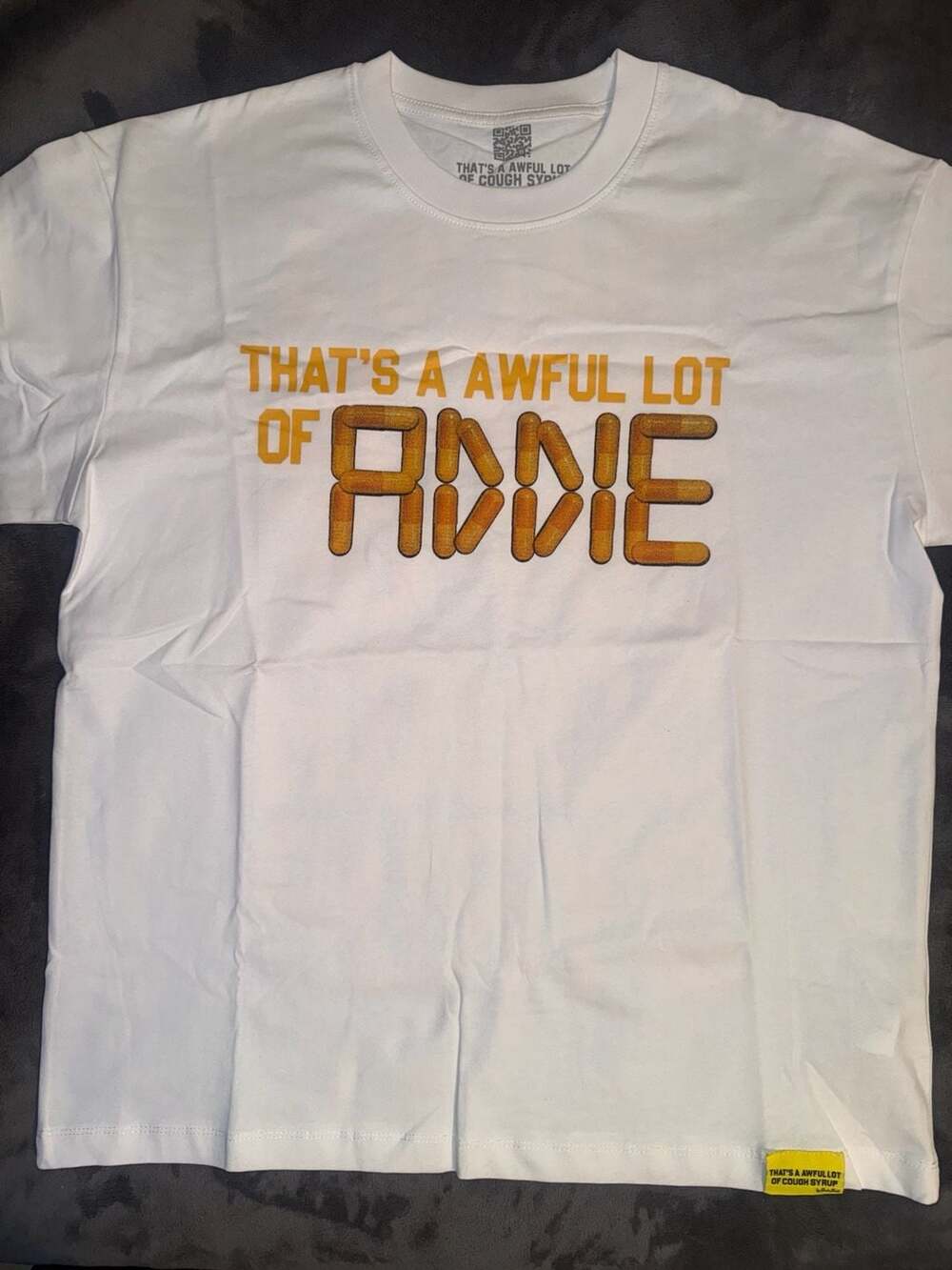 Awful Lot Of Cough Syrup Tee · : Shop, Sell, Connect,